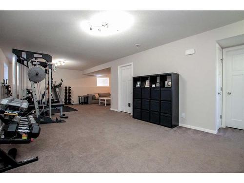 56 Trimble Close, Red Deer, AB - Indoor Photo Showing Gym Room