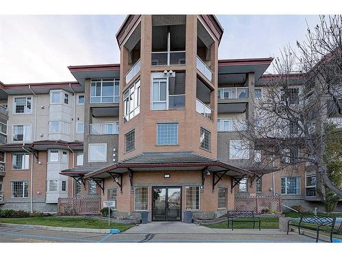 209-4512 52 Avenue, Red Deer, AB - Outdoor With Facade