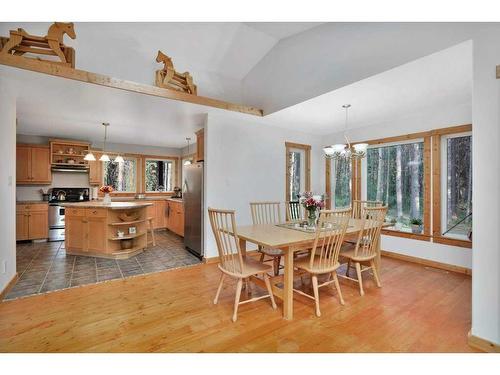 362073 Range Road 5-4, Rural Clearwater County, AB - Indoor Photo Showing Dining Room