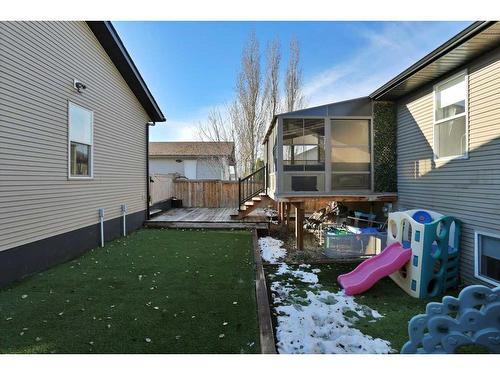 4921 Westbrooke Road, Blackfalds, AB - Outdoor With Exterior