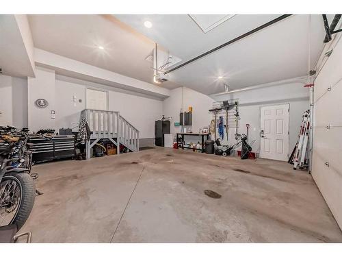 82 Mitchell Crescent, Blackfalds, AB - Indoor Photo Showing Garage