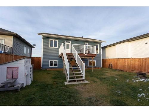 41 Mackenzie Avenue, Lacombe, AB - Outdoor With Deck Patio Veranda With Exterior