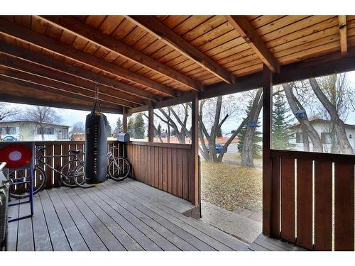 5421 50 Street, Camrose, AB - Outdoor With Deck Patio Veranda With Exterior