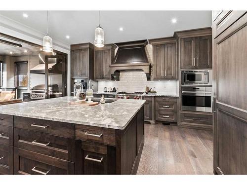 20 Sagewood Close, Red Deer, AB - Indoor Photo Showing Kitchen With Upgraded Kitchen