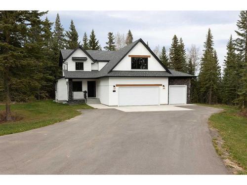 132 Meadow Ponds Drive, Rural Clearwater County, AB - Outdoor With Facade