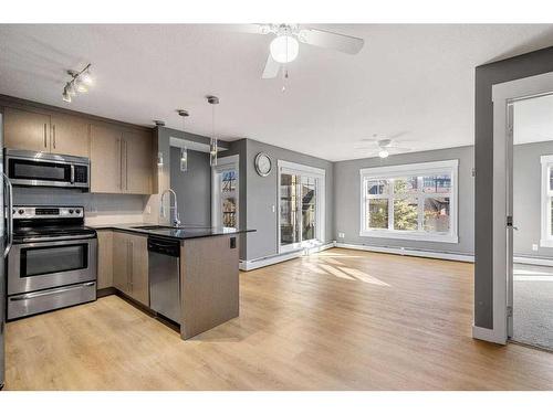 1210-11 Mahogany Row Se, Calgary, AB - Indoor Photo Showing Kitchen With Stainless Steel Kitchen