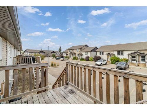 117 Redwood Boulevard East, Springbrook, AB - Outdoor With Deck Patio Veranda With Exterior