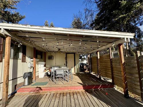 5731 59 Avenue Avenue, Rocky Mountain House, AB - Outdoor With Deck Patio Veranda