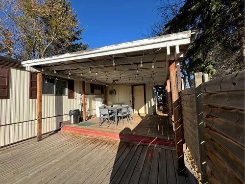 5731 59 Avenue Avenue, Rocky Mountain House, AB - Outdoor With Deck Patio Veranda With Exterior