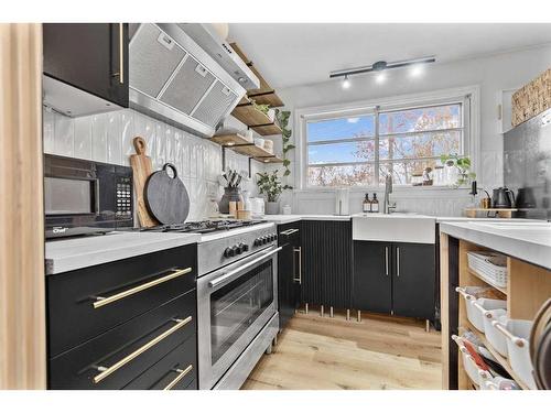 4518 Waskasoo Crescent, Red Deer, AB - Indoor Photo Showing Kitchen