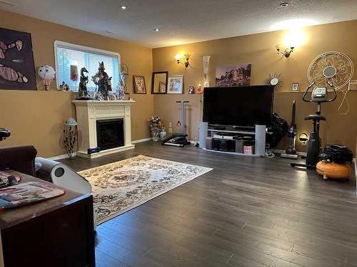 173 Jennings Crescent, Red Deer, AB - Indoor With Fireplace