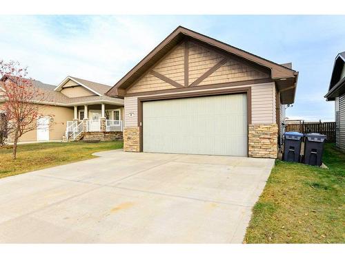 70 Rozier Close, Sylvan Lake, AB - Outdoor With Deck Patio Veranda With Facade