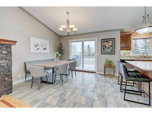 34 Fieldstone Way, Sylvan Lake, AB - Indoor Photo Showing Dining Room