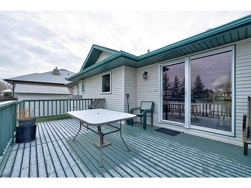 34 Fieldstone Way, Sylvan Lake, AB - Outdoor With Deck Patio Veranda With Exterior