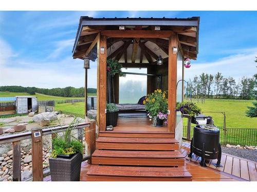 45040 Twp Rd 421A, Rural Ponoka County, AB - Outdoor With Deck Patio Veranda