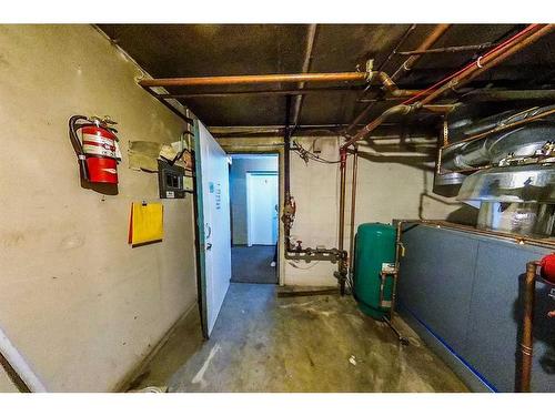 1-16-4750 55 Street, Red Deer, AB - Indoor Photo Showing Basement