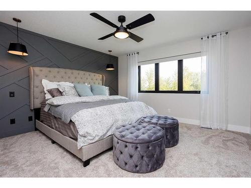 125 Emerald Drive, Red Deer, AB - Indoor Photo Showing Bedroom