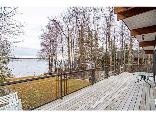 181 Grand Avenue, Norglenwold, AB - Outdoor With Body Of Water With Deck Patio Veranda With Exterior