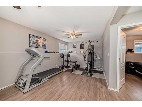 4319 55 Avenue Crescent, Innisfail, AB - Indoor Photo Showing Gym Room