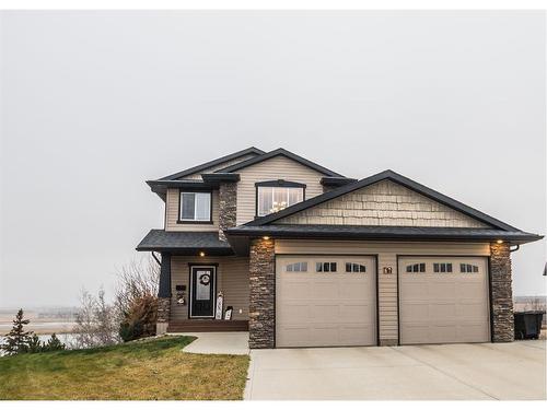 67 Burris Pointe, Lacombe, AB - Outdoor With Facade