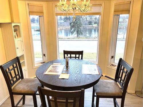 A-4821 54 Street, Camrose, AB - Indoor Photo Showing Dining Room