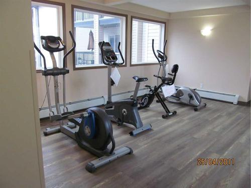 307-5601 Kerrywood Drive, Red Deer, AB - Indoor Photo Showing Gym Room