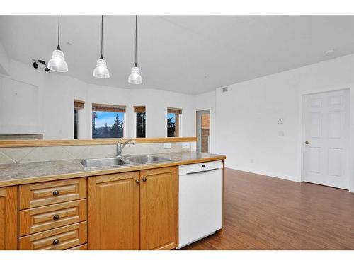 324-5300 48 Street, Red Deer, AB - Indoor Photo Showing Kitchen With Double Sink