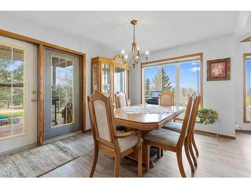 4-27111 Highway 597, Rural Lacombe County, AB - Indoor Photo Showing Dining Room