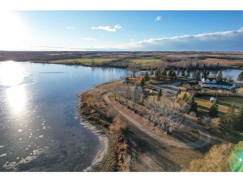 5204 51St Avenue, Alix, AB - Outdoor With Body Of Water With View