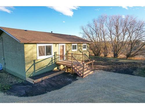 5204 51St Avenue, Alix, AB - Outdoor With Deck Patio Veranda