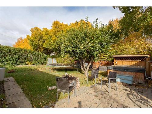 5050 56 Street, Lacombe, AB - Outdoor With Backyard