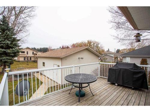 72 Hathaway Lane, Lacombe, AB - Outdoor With Deck Patio Veranda With Exterior