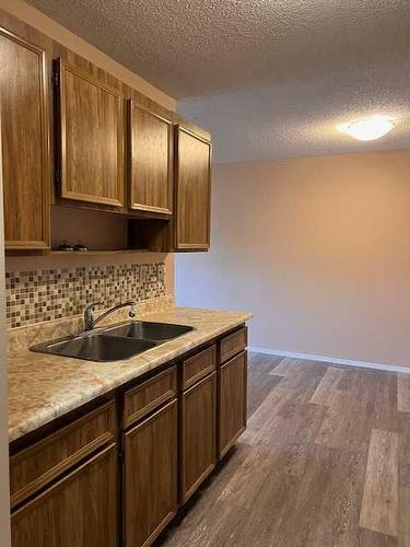 205-49 Bennett Street, Red Deer, AB - Indoor Photo Showing Kitchen With Double Sink