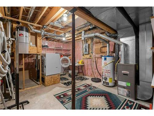 89 Lakeway Boulevard, Sylvan Lake, AB - Indoor Photo Showing Basement