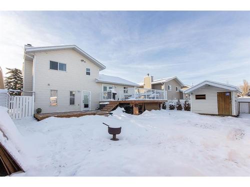 36 Kirby Street, Red Deer, AB - Outdoor With Deck Patio Veranda With Exterior