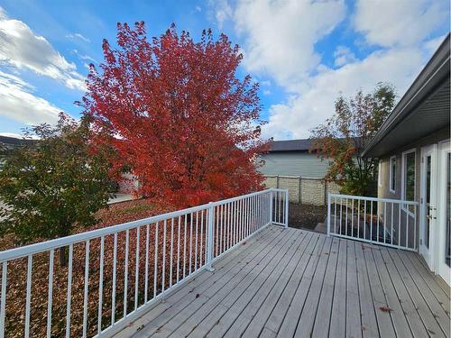 36 Burris Pointe, Lacombe, AB - Outdoor With Deck Patio Veranda