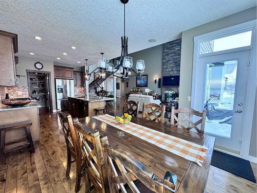 37 Drake Landing Ridge, Okotoks, AB - Indoor Photo Showing Dining Room