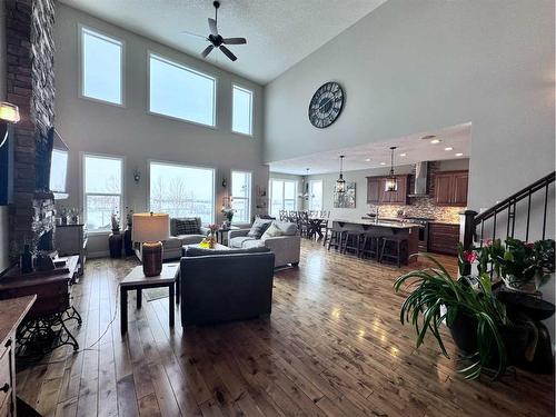 37 Drake Landing Ridge, Okotoks, AB - Indoor Photo Showing Living Room