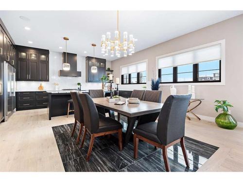 57 Larratt Close, Red Deer, AB - Indoor Photo Showing Dining Room