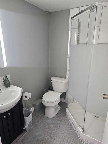 5703 46 Avenue, Stettler, AB - Indoor Photo Showing Bathroom