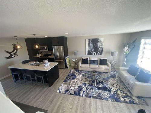 90 Memorial Parkway, Rural Red Deer County, AB - Indoor Photo Showing Living Room