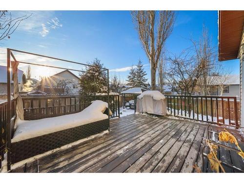 147 Webster Drive, Red Deer, AB - Outdoor With Deck Patio Veranda With Exterior