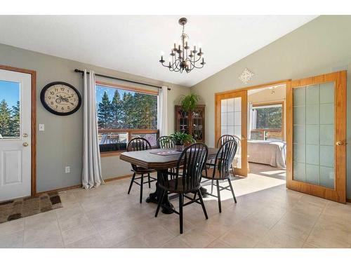 400005 Highway 761, Rural Clearwater County, AB - Indoor Photo Showing Dining Room