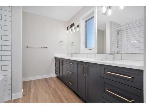 95 Livingston Close, Red Deer, AB - Indoor Photo Showing Bathroom