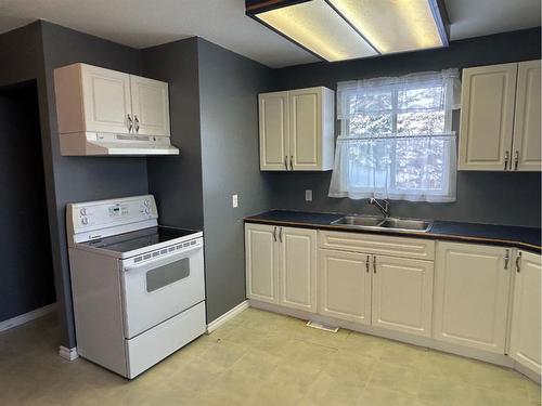 5419 48 Avenue West, Forestburg, AB - Indoor Photo Showing Kitchen With Double Sink