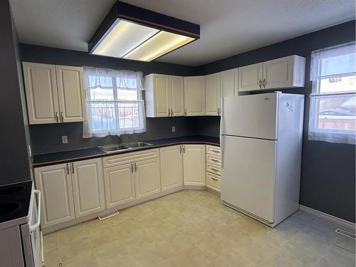 5419 48 Avenue West, Forestburg, AB - Indoor Photo Showing Kitchen With Double Sink