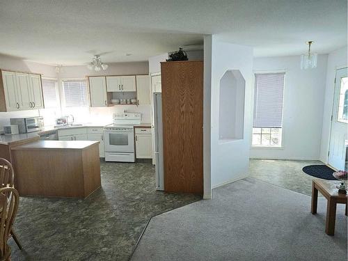 4619 55 Avenue, Lacombe, AB - Indoor Photo Showing Kitchen With Double Sink