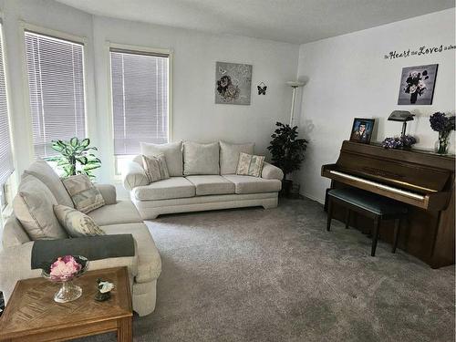 4619 55 Avenue, Lacombe, AB - Indoor Photo Showing Living Room