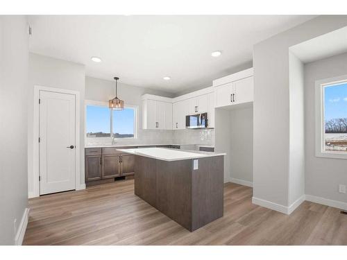 13 Gray Close, Sylvan Lake, AB - Indoor Photo Showing Kitchen With Upgraded Kitchen