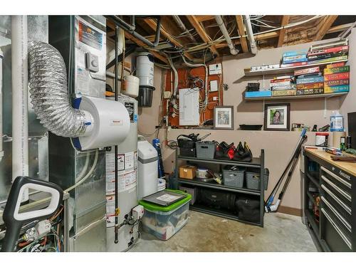 2 Coachman Way, Blackfalds, AB - Indoor Photo Showing Basement